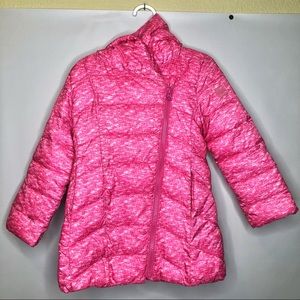 GAP Kids Girls Pink Winter Puffer Jacket - XS